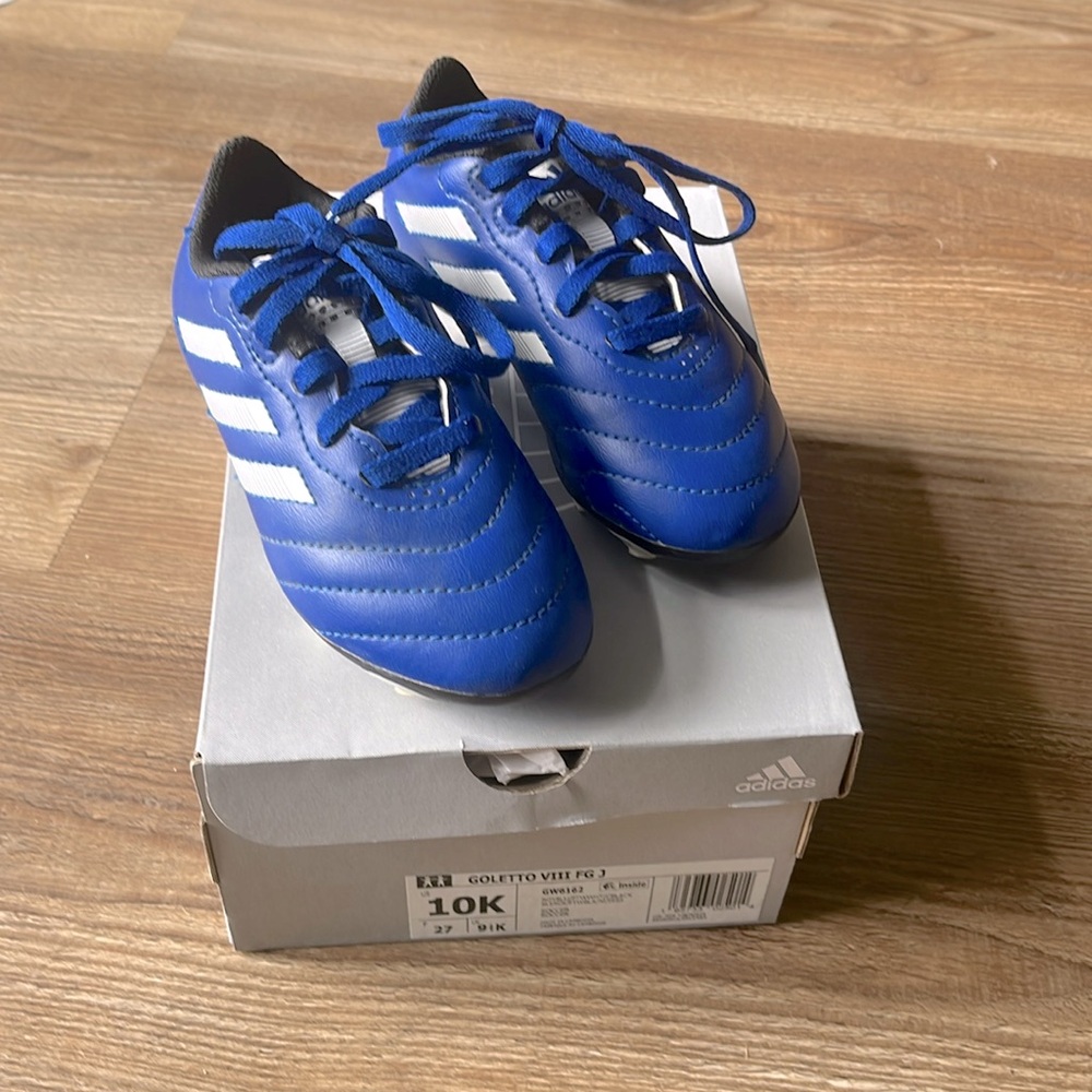 Kids Adidas Soccer Cleats 10c